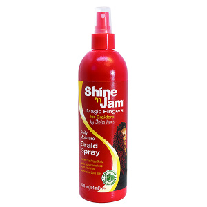 AMPRO SHINE N' JAM MAGIC FINGERS BRAID SPRAY 12OZ