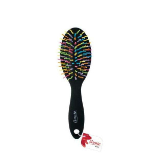 Annie Wave Bristle Cushion Brush, 1 Count, Black