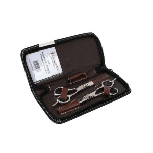 Annie Kangaroo Series Cutting And Thinning Shears Set w/Case 30 Teeth