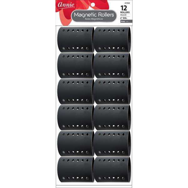 annie-magnetic-rollers-2in-12ct-grayannieannie-international-28641405
