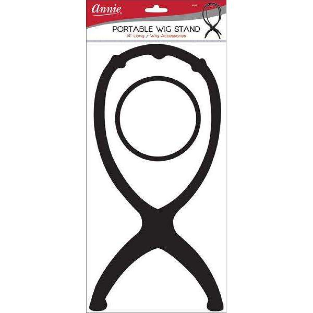 Annie Portable Wig Stand 14 Inch, 1 Count, Assorted Colors