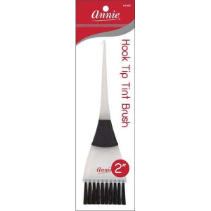 Annie Tinting Brush with Hook Tip 2In