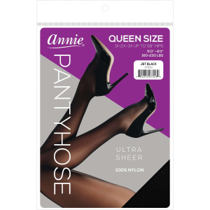 Annie Ultra Sheer Pantyhose Queen, 1 Count Women's Stocking, Assorted Color