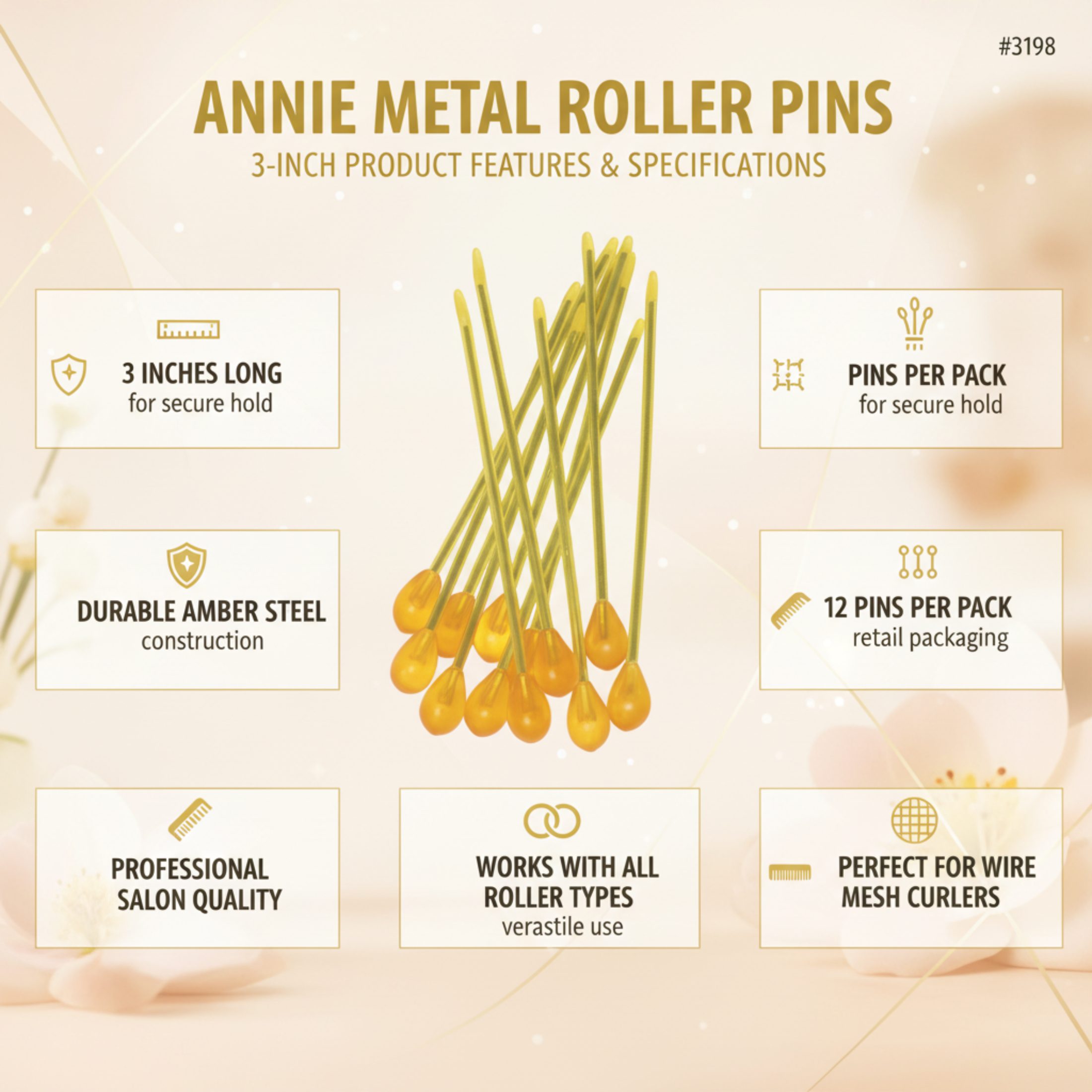 anniemetalrollerpins3in_12countmetalhairpin_amber_2