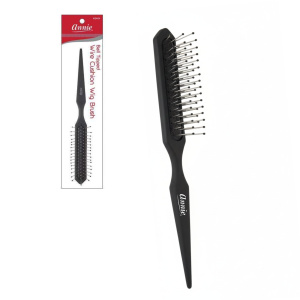 Annie Metal Wig Brush W/ Ball Tips, 1 Count, Black