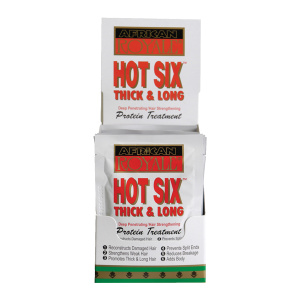 AFRICAN ROYALE HOT SIX TREATMENT PK DISPLAY (1.75OZ) [THICK & LONG PROTEIN] (3/CS)