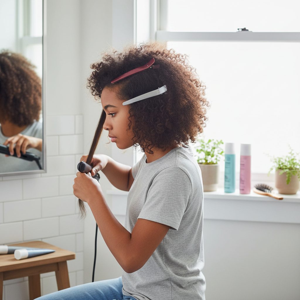 at-home-teen-flat-iron-prep