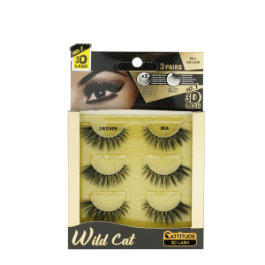 [3 Pairs] Wild Cat Lashes- Mia