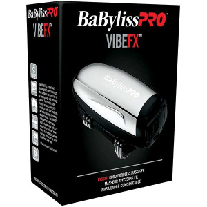 BABYLISS MASSAGER SILVER [VIBEFX] CORDLESS LI ION (6/CS) FXSSM1