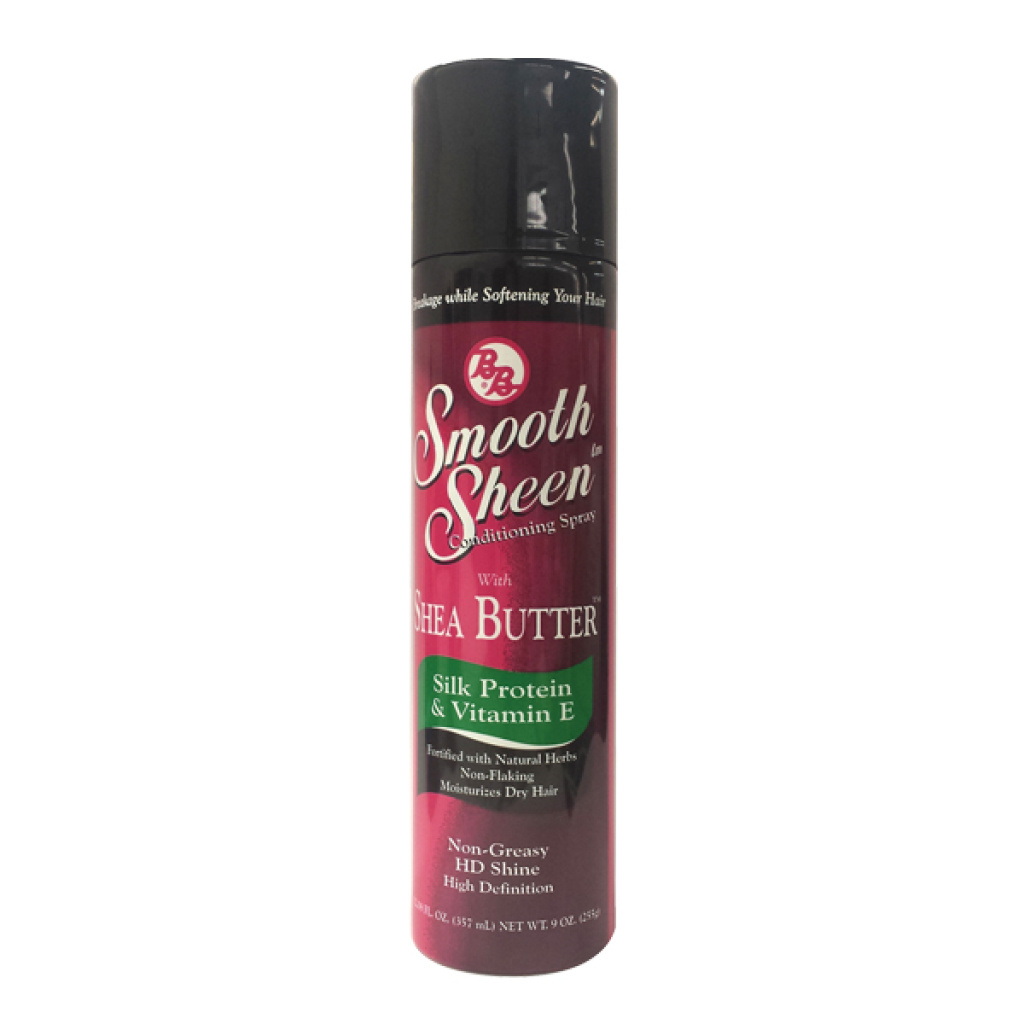 BB SMOOTH SHEEN SPRAY 9OZ (12/CS) [SHEA BUTTER]