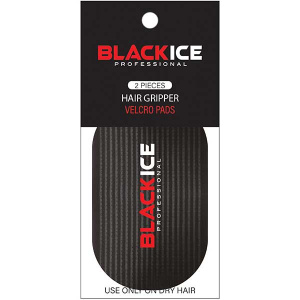 HAIR GRIPPER VELCRO PAD [BLACK] (50DZ/CS)