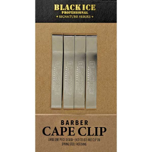 BLACK ICE BARBER CAPE CLIP (288PC/CS)