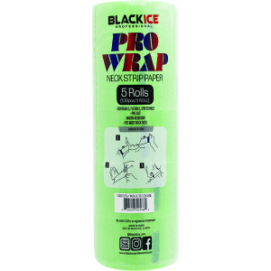 NECK STRIP PAPER GREEN (5 ROLL/PK/ 20 PK/CS)