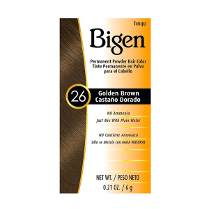 BIGEN CLR [#26] GOLDEN BROWN (0.2OZ) (12/144/CS)