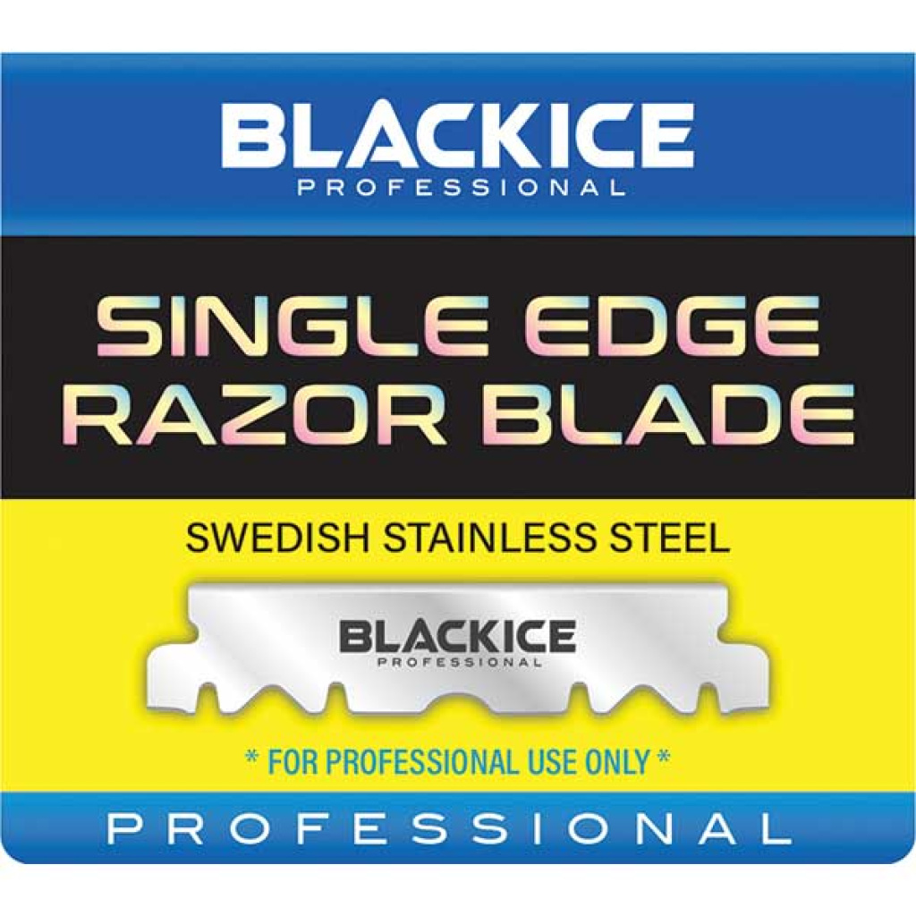 BLACK ICE SINGLE EDGE BLADE (20PK/10BX/CS)
