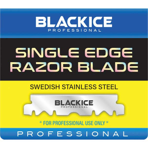 BLACK ICE SINGLE EDGE BLADE (20PK/10BX/CS)