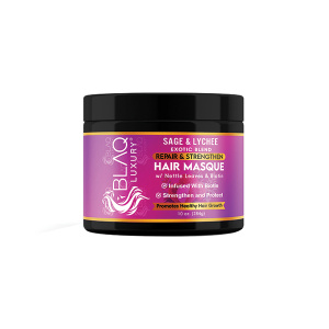 BLAQ SAGE & LYCHEE HAIR MAQUE (10OZ)
