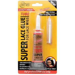 BLUE MOON LACE WIG GLUE STRONG HOLD TUBE (1OZ) (12/DS)(144/CS)
