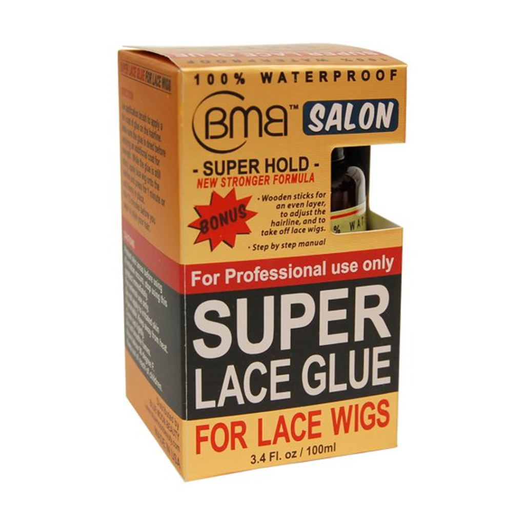 BLUE MOON SUPER LACE WIG GLUE [W/ BRUSH] 3.4OZ [52903] (108/CS)
