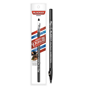 BLACK ICE BARBER PENCIL BLACK(24 DZ/CS)