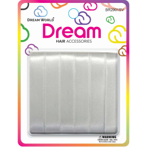 DREAM H/RIBBON SILVER 6PC