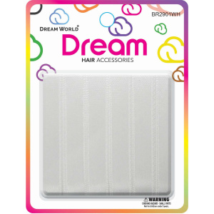 DREAM H/RIBBON WHITE 6PC