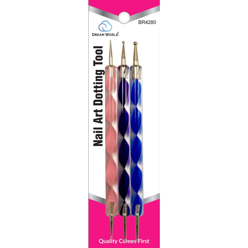 DREAM NAIL DOTING TOOL 3PC/PK