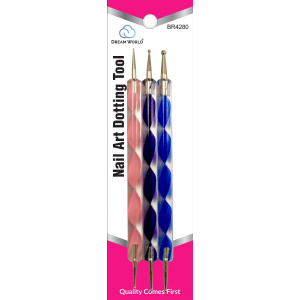 DREAM NAIL DOTING TOOL 3PC/PK