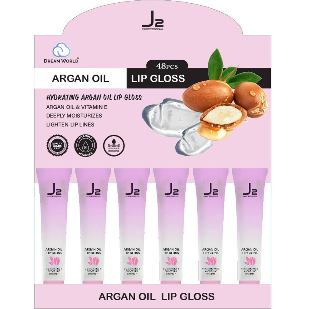 J2 C/LIP GLOSS ARGAN OIL