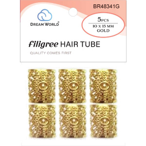 DREAM H/A FILIGREE TUBE EYE 10 GOLD