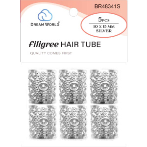 DREAM H/A FILIGREE TUBE EYE 10 SILVER