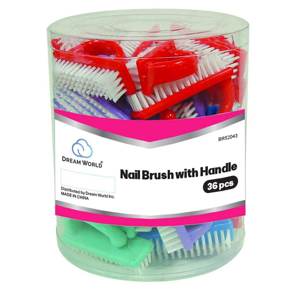 DREAM NAIL BRUSH HANDLE 36PC/JR