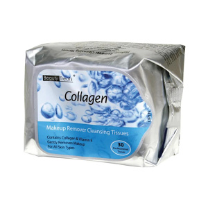 BEAUTY TREAT MAKEUP REMOVER CLEANSING TISSUE(COLLAGEN)[110CO](12/DS)