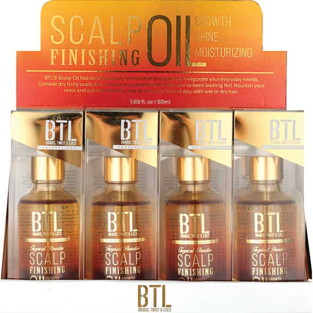 BTL SCALP FINISHING OIL TROPICAL SUNSET - (50ML/1.69OZ)(12/DS)(144/CS)