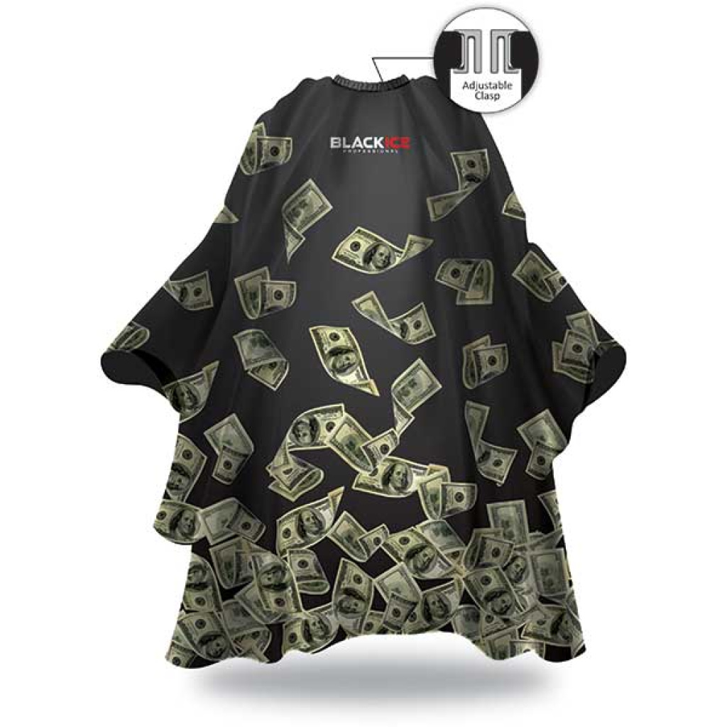 BLACK ICE CAPE W/ LOGO [MONEY SHOWER][24EA/CASE]