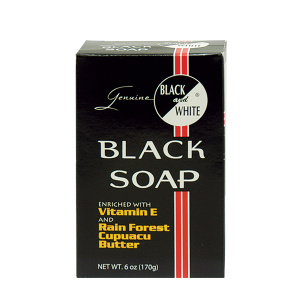 BLACK & WHITE SOAP (6.1OZ) [BLACK] (12/CS)