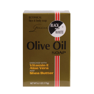 BLACK & WHITE SOAP (6.1OZ) [OLIVE OIL] (12/CS)