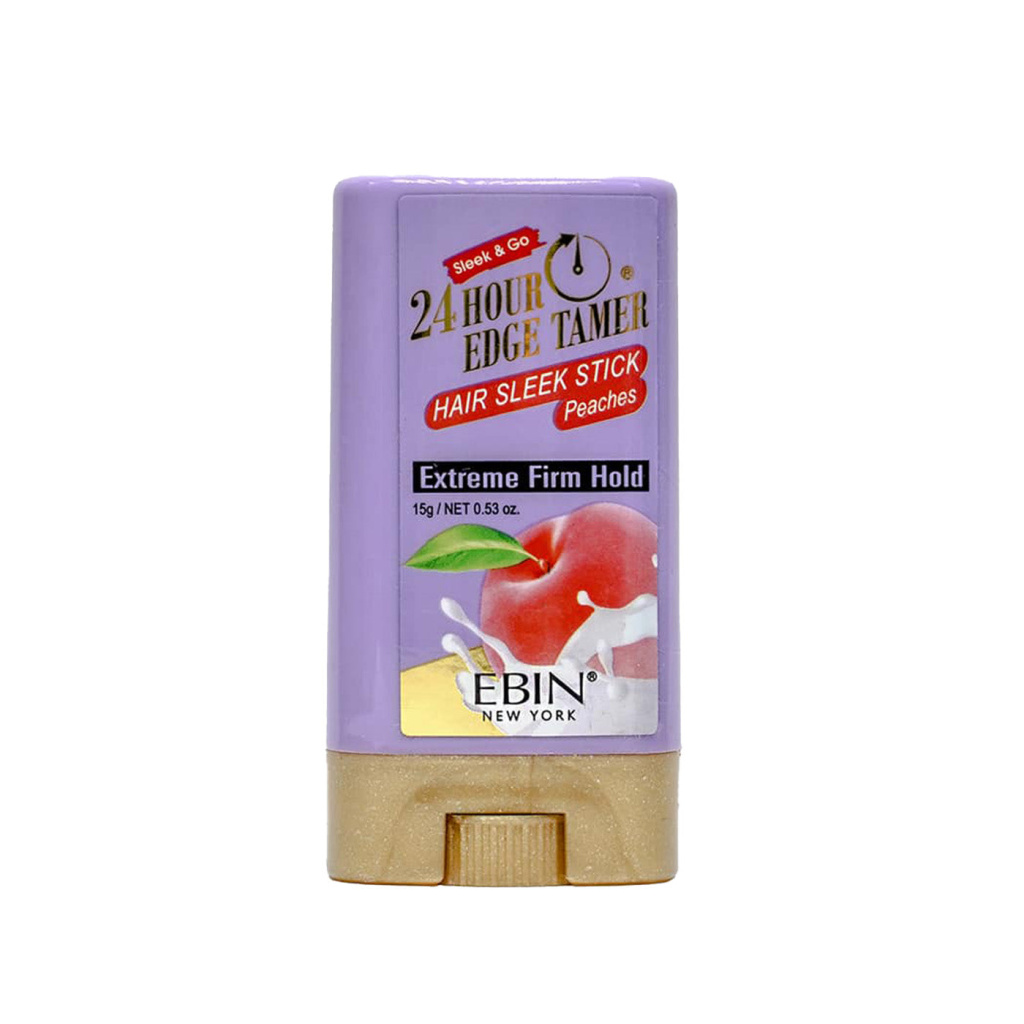 24 Hour Edge Tamer Sleek Hair Wax Stick - Peaches (0.53oz)