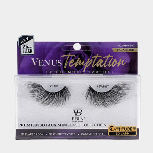 Venus Temptation 25mm Faux Mink 3D Lashes - HEAVENLY