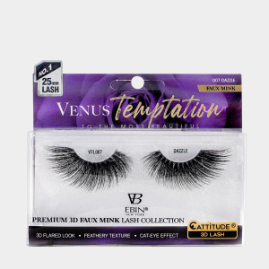 Venus Temptation 25mm Faux Mink 3D Lashes - DAZZLE