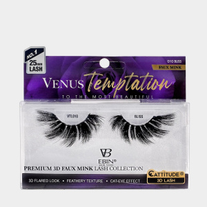 Venus Temptation 25mm Faux Mink 3D Lashes - BLISS
