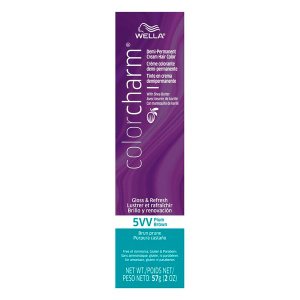 COLOR CHARM DEMI PERM [5VV] PLUM BROWN 2OZ (6/PK)(36/CS) *NEW*