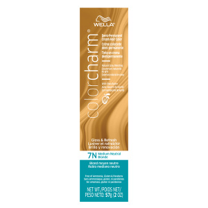 COLOR CHARM DEMI PERM [7N] MED NEUT BLONDE 2OZ (6/PK)(36/CS) *NEW*