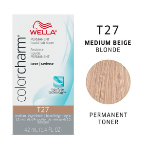 COLOR CHARM TONER [T-27] MEDIUM BEIGE BLONDE (1.4OZ) (12/36/CS)