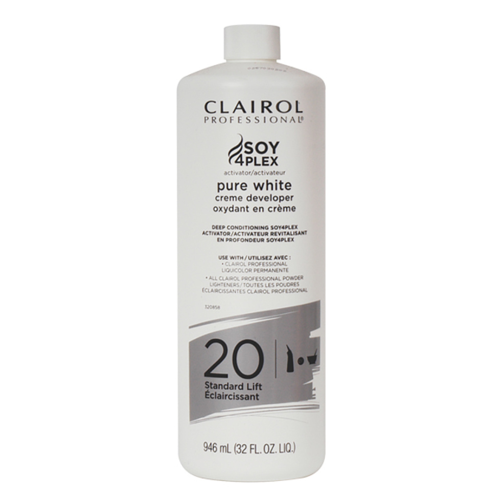 CLAIROL SOY4PLEX PURE WHITE (32OZ) [VOLUME 20] (12/CS)