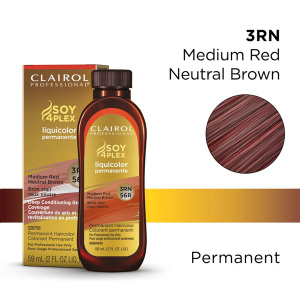 CLAIROL LIQUID COLOR [56R/003RN] MEDIUM RED NEUTRAL BROWN 2OZ(6/72/CS)