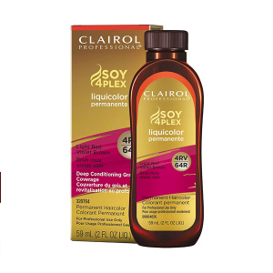 CLAIROL LIQUID COLOR [64R/004RV] LT RED VIOLET BRN 2OZ(6/72/CS)