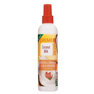 CREAM OF NATURE COCONUT MILK LEAVE-IN (8.45OZ) [DETANGLING & CONDITIONING] (12/CS)
