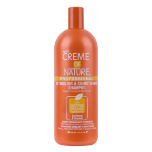 CREAM OF NATURE SUNFLOWER & COCONUT SHAMPOO (32OZ) [DETANGLING] (12/CS)
