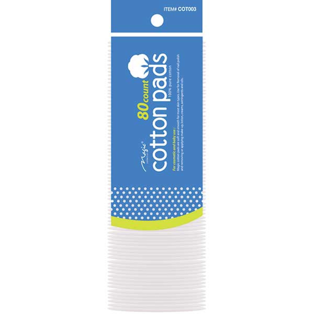 COTTON PAD 80 COUNT (12/144/CS)